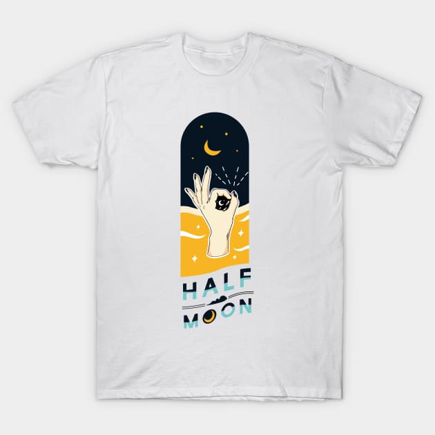 Half Moon T-Shirt by M2M